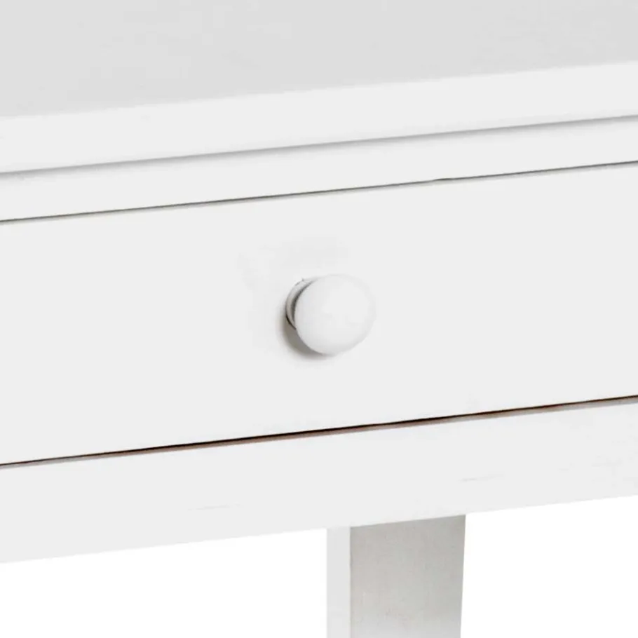 Best Wohnen Landhaus Beistelltisch mit Schublade & Ablage - Spiritov