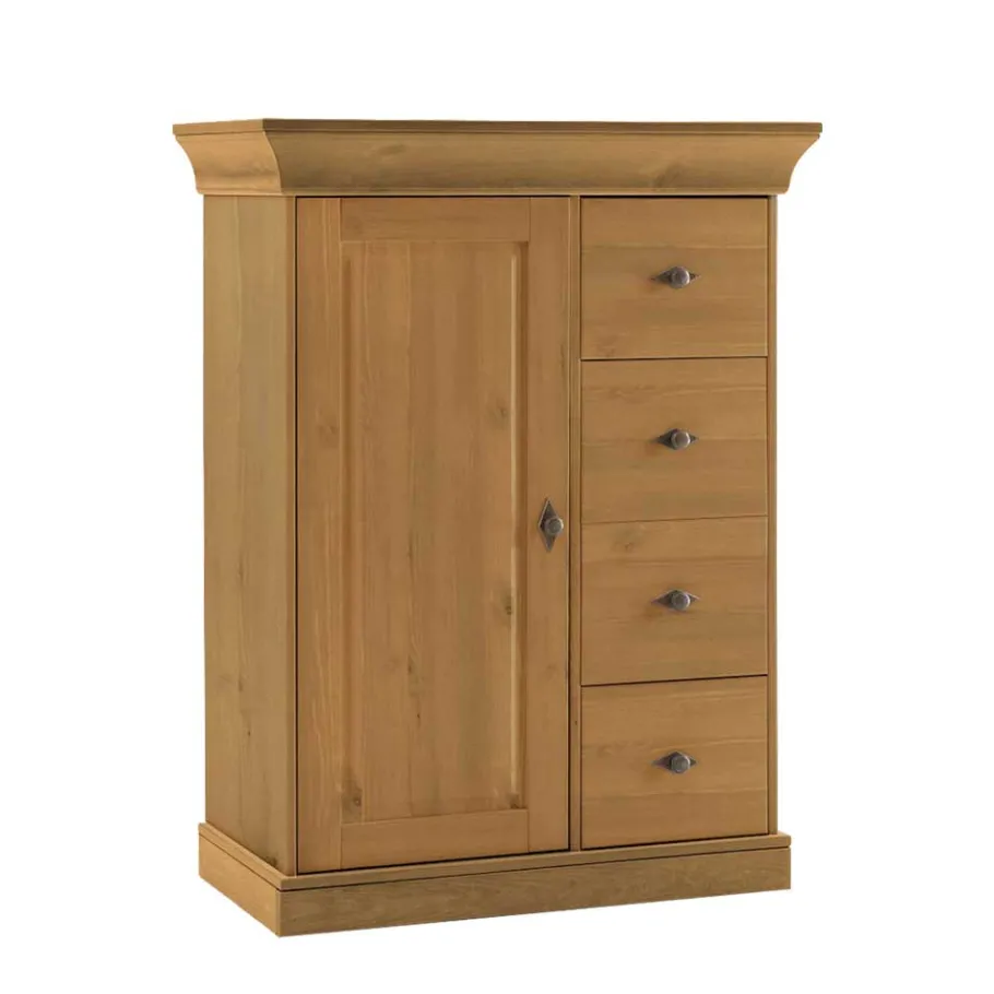 Clearance Wohnen Landhaus Brotschrank Piatra aus Kiefer teilmassiv