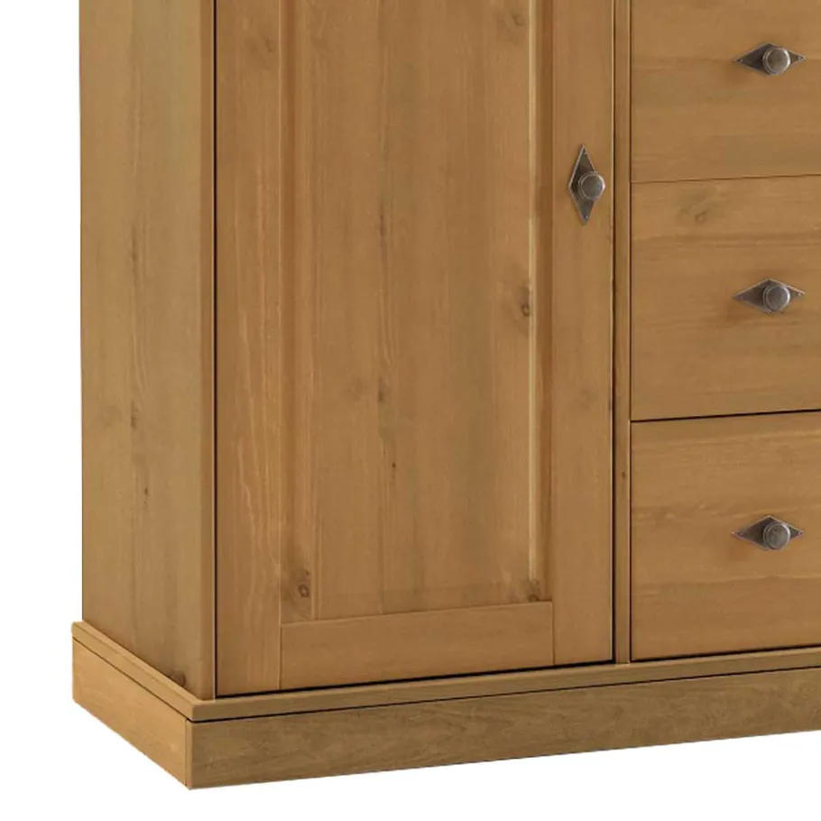 Clearance Wohnen Landhaus Brotschrank Piatra aus Kiefer teilmassiv
