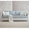 Sale Wohnen Landhaus Couch gestreift - Ganbriassa