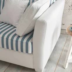 Sale Wohnen Landhaus Couch gestreift - Ganbriassa