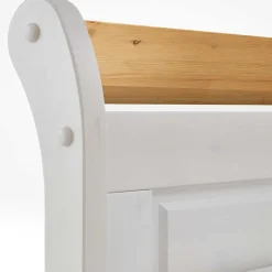 Best Wohnen Landhaus Doppelbett & Nachtkommoden - Oradea (dreiteilig)