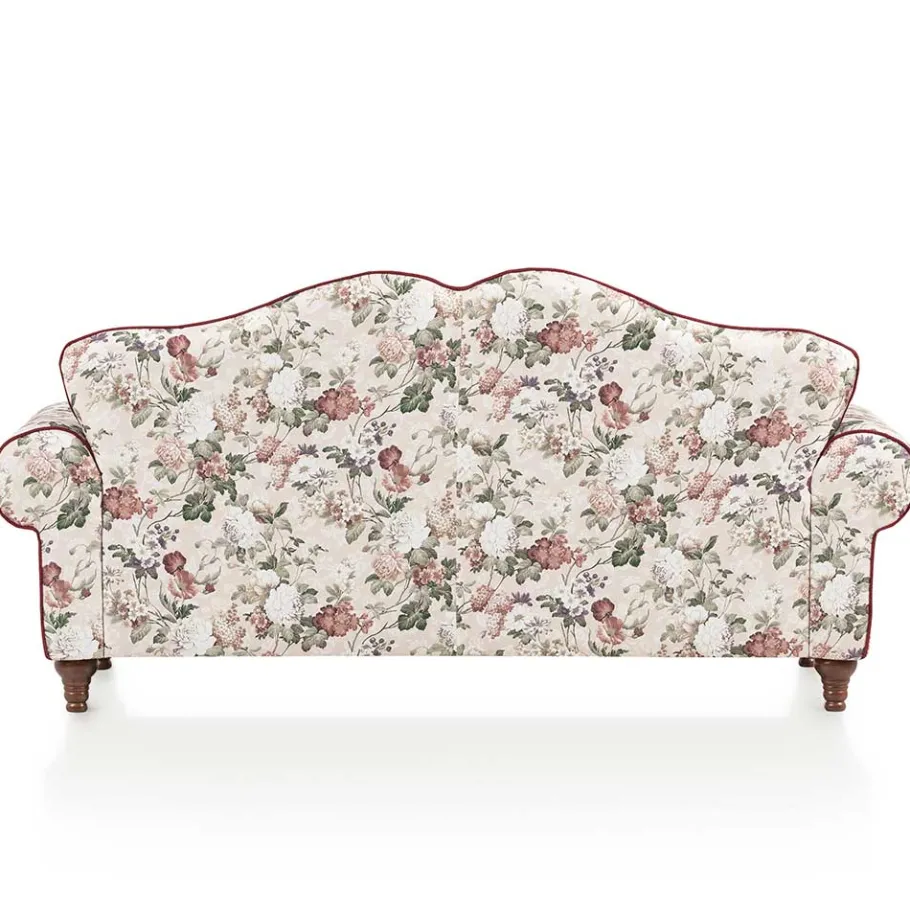 Sale Wohnen Landhaus Dreisitzer Sofa mit Blumen - Baonga