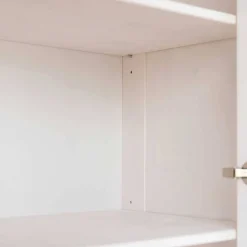 Wohnen Landhaus Highboard aus Kiefer zweifarbig - Zalya
