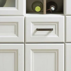 Best Wohnen Landhaus Highboard beleuchtet - Sinolita
