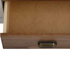 Hot Wohnen Landhaus Highboard in Holz Braun und Grau - Veproma