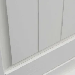 Wohnen Landhaus Kleiderschrank in Weiß lackiert - Indico