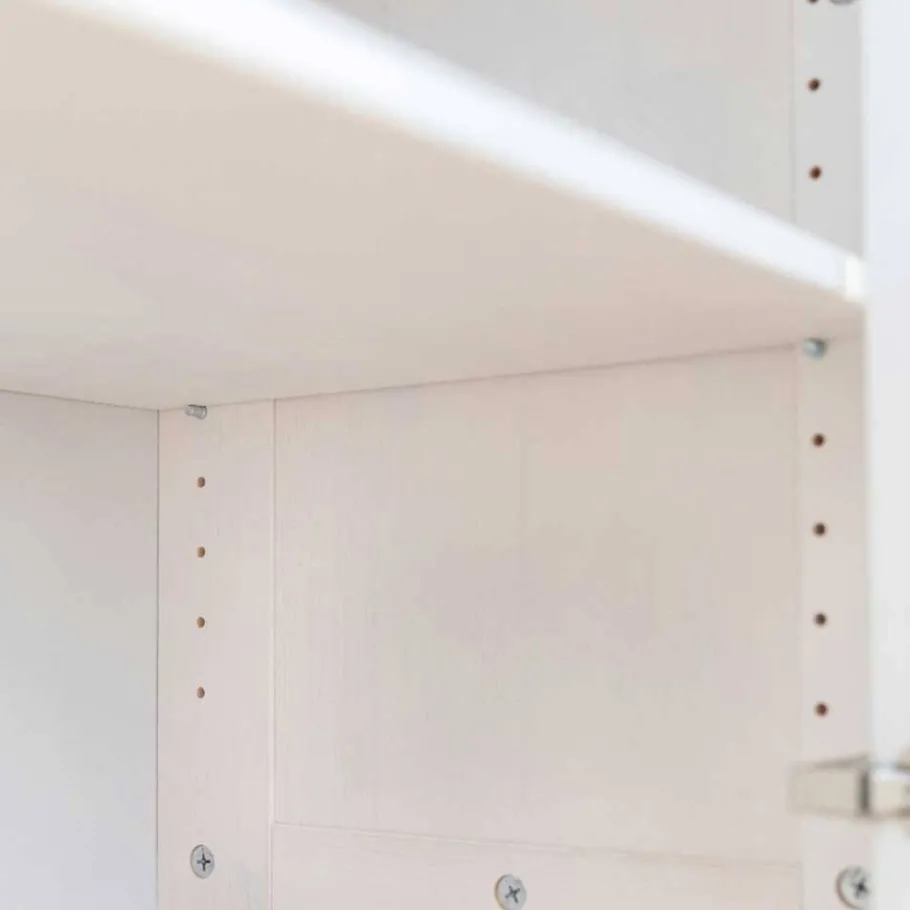 Clearance Wohnen Landhaus Kommode in Weiß und Braun - Zalya