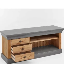 Online Wohnen Landhaus Lowboard mit 3 Schubladen & 2 Fächern - Eshelas