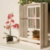 New Wohnen Landhaus Regal im Fenster Look - Sialom