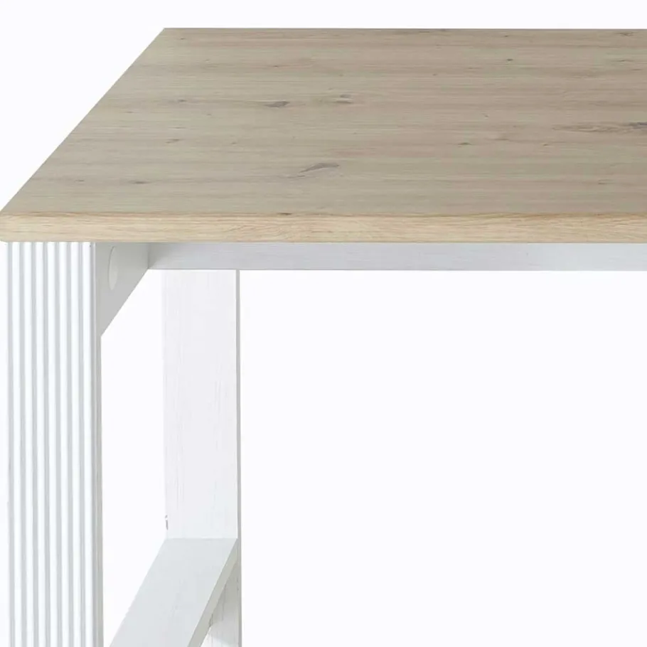 Wohnen Landhaus Schreibtisch & Rollcontainer - Mehady (zweiteilig)