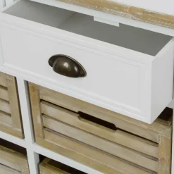 Outlet Wohnen Landhaus Sideboard Calavon mit Körben