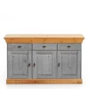 Sale Wohnen Landhaus Sideboard Cempino in Grau