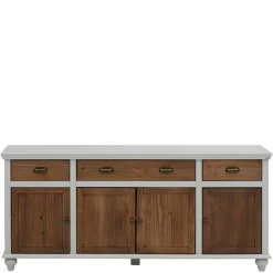 Sale Wohnen Landhaus Sideboard in Holz Braun - Veproma