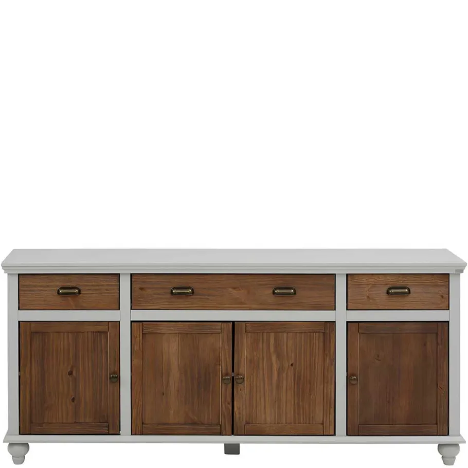 Sale Wohnen Landhaus Sideboard in Holz Braun - Veproma