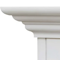 Outlet Wohnen Landhaus Sideboard in Weiß lackiert - Indico