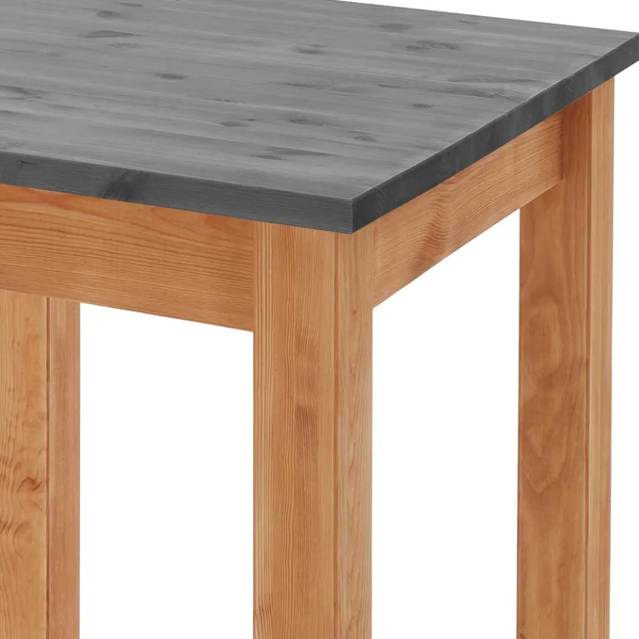 Clearance Wohnen Landhaus Stehtisch quadratisch und zweifarbig - Ribardo