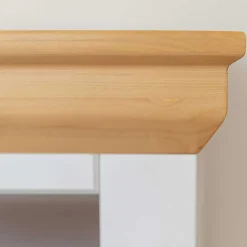Sale Wohnen Landhaus TV Board in Weiß & Kiefer Natur - Saluts