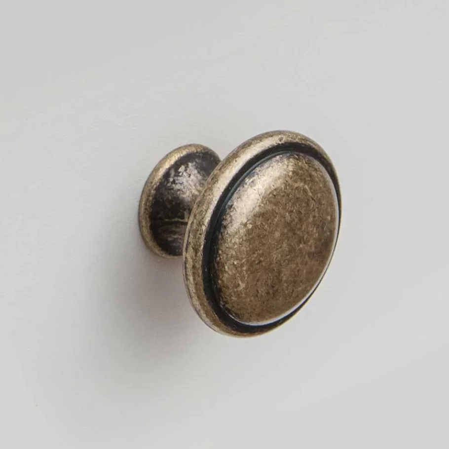 Discount Wohnen Landhaus Vitrine in Weiß und Eiche - Bordona