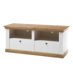 Hot Wohnen Landhaus Wohnzimmer Anbauwand Set - Diatara (vierteilig)