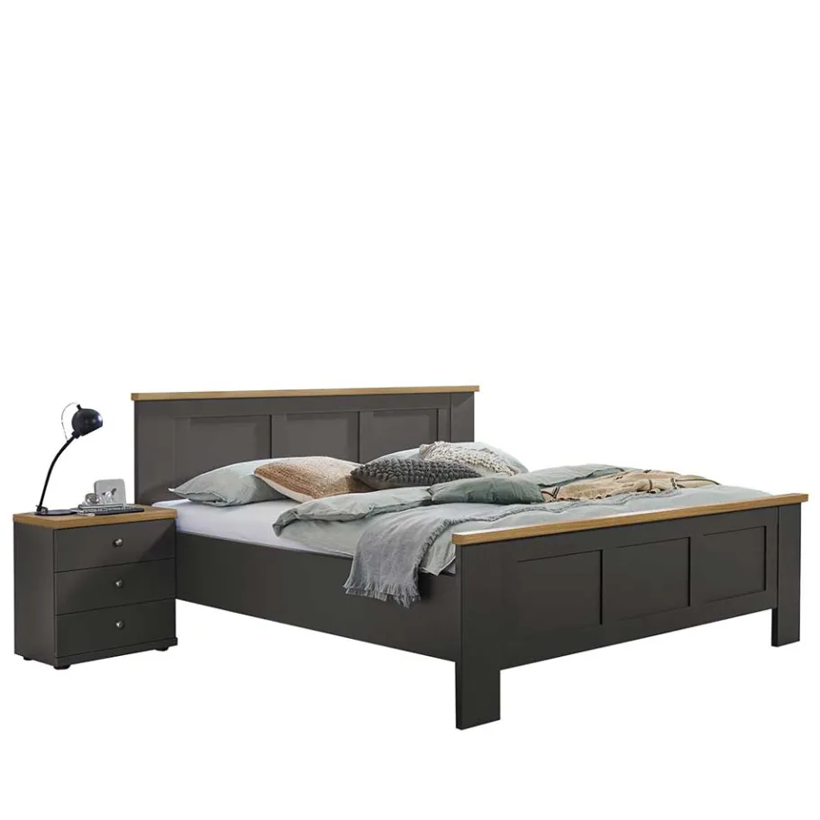 Clearance Wohnen Landhausbett mit 140 cm Breite modern - Cretania