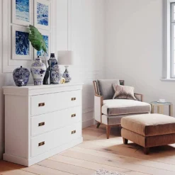 Sale Wohnen Landhauskommode in Weiß lackiert - Presto