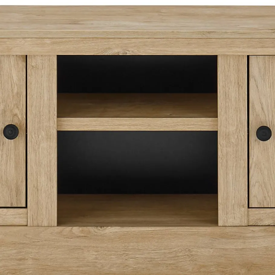 Outlet Wohnen Landhaus-TV-Board in Eiche Gold - Hengas
