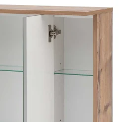 Clearance Wohnen LED Bad-Spiegelschrank in Touchwood - Dadros