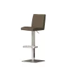 Hot Wohnen Leder Barhocker Scratch aus Edelstahl