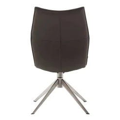 Hot Wohnen Lederstuhl mit Taschenfederkern - Deonas (2er Set)