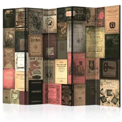 Sale Wohnen Leinwand Paravent Alte Buch Titel - Egilla