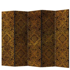 Wohnen Leinwand Paravent Keltische Ornamente - Graziello
