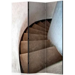 Online Wohnen Leinwand Paravent mit Foto Wendeltreppe - Segrino