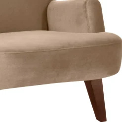 Sale Wohnen Lesesessel in Beige und Nussbaum - Ulada I
