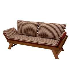 Outlet Wohnen Liege Gartensofa mit verstellbaren Armlehnen - Licox