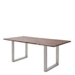 Sale Wohnen Live Edge Tisch in Walnuss Braun Akazienholz - Lenry