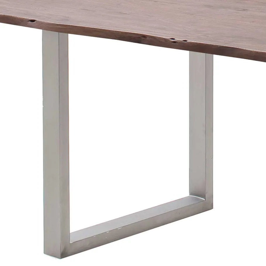 Sale Wohnen Live Edge Tisch in Walnuss Braun Akazienholz - Lenry