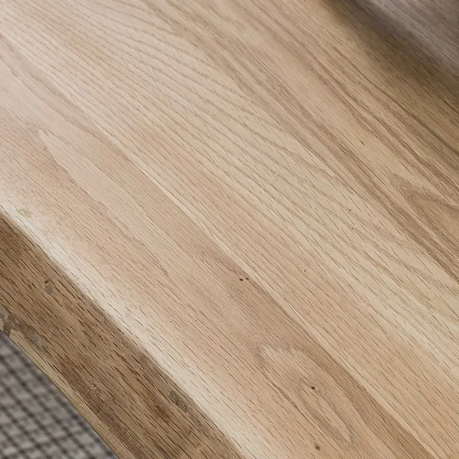 Hot Wohnen Living Edge Bank aus Eiche Massivholz - Macress