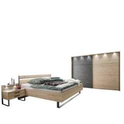 Wohnen Loft Style Schlafzimmer komplett - Licruva (vierteilig)