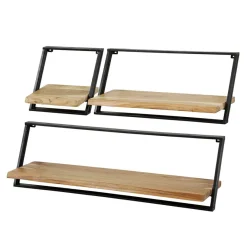 Clearance Wohnen Loft Style Wandboard Set - Massa (dreiteilig)