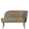 Best Wohnen Lounge Couch in Khaki mit Schwarz - Cuba