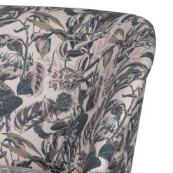 Best Wohnen Lounge Sessel aus Samt mit floralem Dessin - Rosco