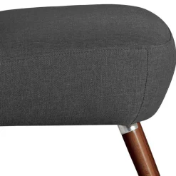 Online Wohnen Lounge Sessel in Schwarz Stoff - Adaliz