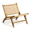 Hot Wohnen Lounge Stuhl aus Geflecht Rattan - Rimorio