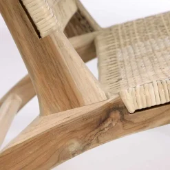 Hot Wohnen Lounge Stuhl aus Geflecht Rattan - Rimorio