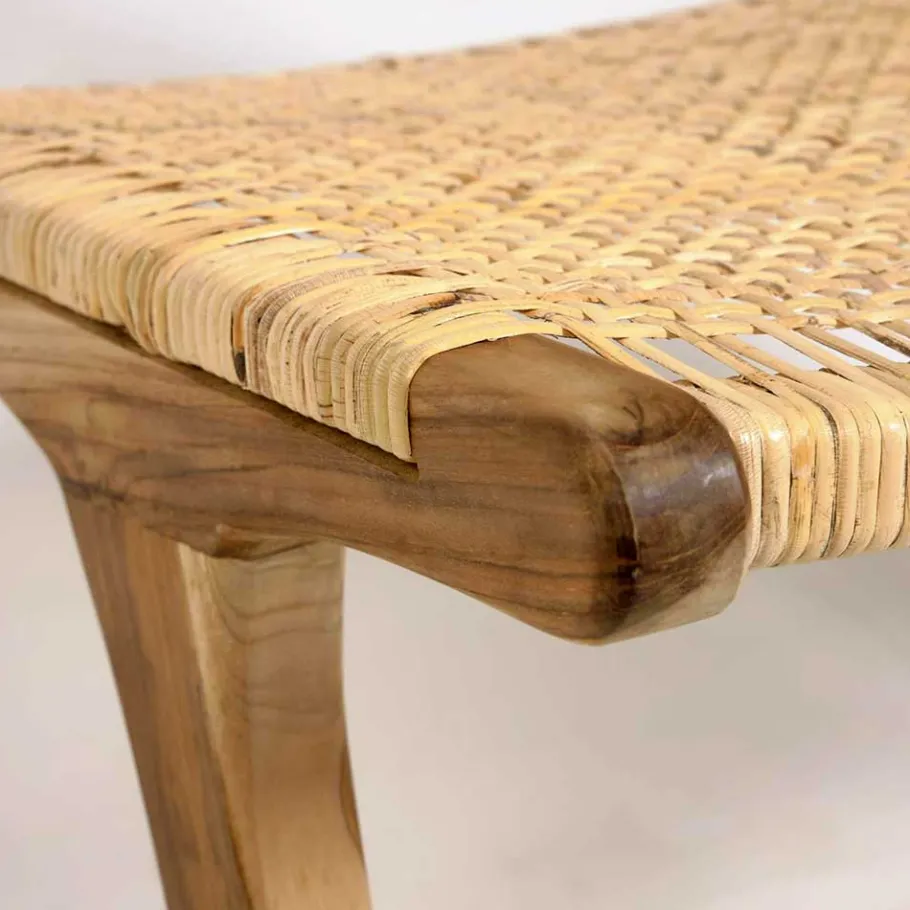 Hot Wohnen Lounge Stuhl aus Geflecht Rattan - Rimorio