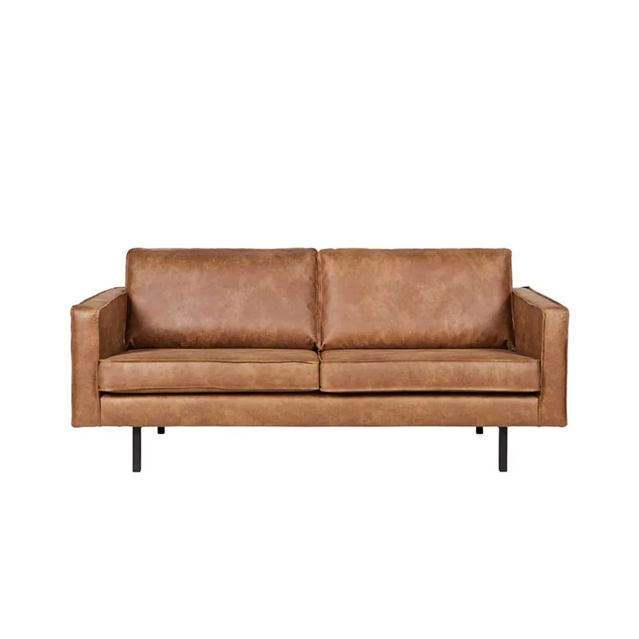 Clearance Wohnen Loungecouch Adira in Cognac Braun