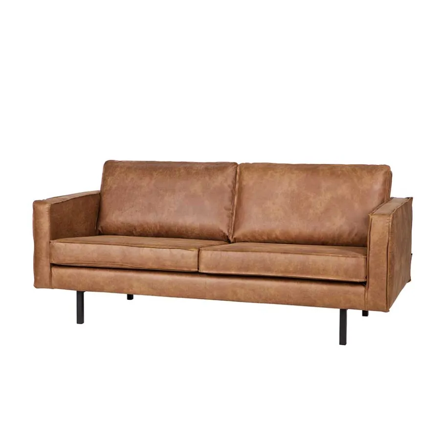 Clearance Wohnen Loungecouch Adira in Cognac Braun