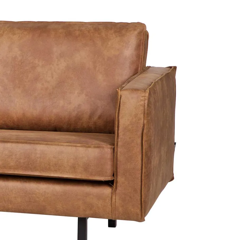 Clearance Wohnen Loungecouch Adira in Cognac Braun