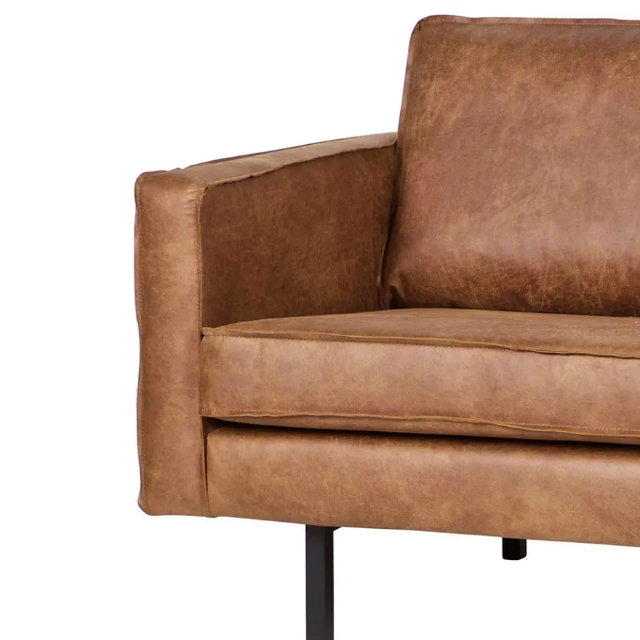 Clearance Wohnen Loungecouch Adira in Cognac Braun